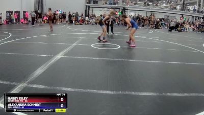 145 lbs Round 3 (8 Team) - Gabby Kiley, South Side WC vs Alexandra Schmidt, Full Circle