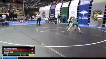 130 lbs Champ. Round 1 - Chase Kiel, Staley vs Maddy Barton, Marquette