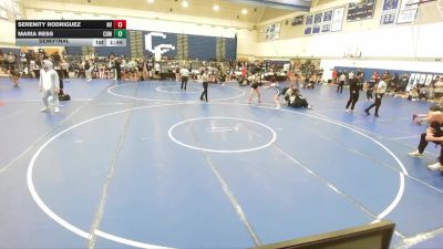 140 lbs Semifinal - Maria Ress, CDM vs Serenity Rodriguez, 951 Wrestling Club