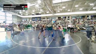 157 lbs Cons. Round 3 - Trenton Sukle, Delta High School vs Shaydon Gerratt, Woods Cross