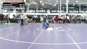 100 lbs Rr Rnd 1 - Dante Dillard, Steel Valley Renegades - MS vs Jackson Pressman, Shore Thing WC - MS