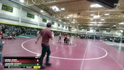 80 lbs Cons. Semi - James Jeske, Watford City Wolves vs Leonard Schatz, Watford City Wolves