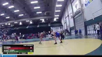 165 lbs Cons. Round 6 - Wyatt Lewis, Colorado School Of Mines vs Ty Ryan, Air Force