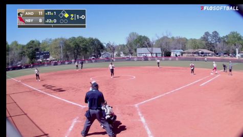 Replay: Anderson vs Newberry | Apr 2 @ 12 PM