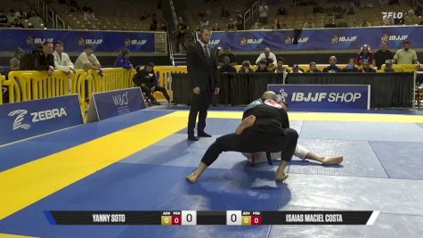 Isaias Maciel Costa vs Yanny Soto 2026 Pan Jiu Jitsu IBJJF Championship