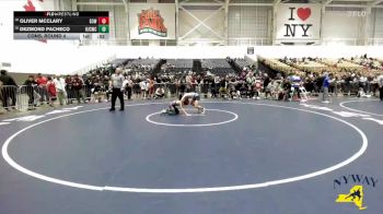 96 lbs Cons. Round 4 - Dezmond Pacheco, Hilton Jr Cadets Wrestling Club vs Oliver McClary, District 3 Wrestling