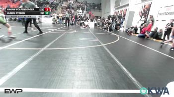 67 lbs Semifinal - Hagan Wolfenberger, Keystone Kids Wrestling Club vs Ulrich Dyches, Bartlesville Wrestling Club