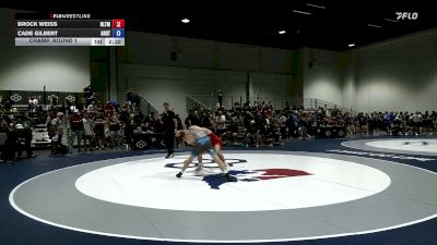 70 lbs Champ. Round 1 - Brock Weiss, NLWC/TMWC vs Cade Gilbert, AR RTC