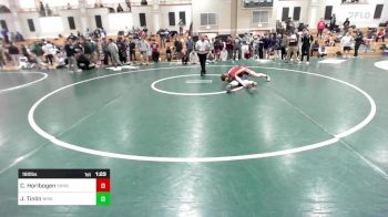 190 lbs Quarterfinal - Cormac Horlbogen, Sharon vs Jared Tinlin, Norwood