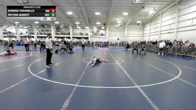 52 lbs Round Of 16 - Dominic Paparello, Bristol vs Peyton Jarrett, Westerly