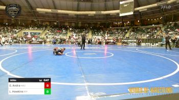 60 lbs Consolation - Gus Andra, Maize vs Lorenzo Hawkins, Tulsa Blue T Panthers