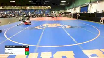 160 lbs Consolation - Allen Catour, IL vs Michael Murphy, NJ