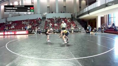 86 lbs Cons. Round 1 - Parker Miles, VA Elite vs John Boyle, Ranger Wrestling Club