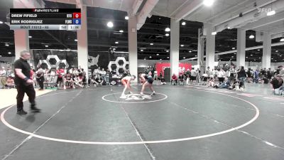 65 lbs Cons. Round 5 - Drew Fifield, Relentless Training Center vs Erik Rodriguez, Fox Lake Wrestling Club