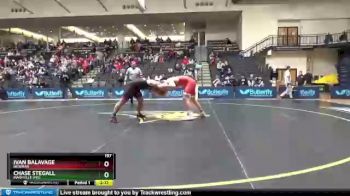 197 lbs Quarterfinal - Chase Stegall, Maryville (MO) vs Ivan Balavage, Newman