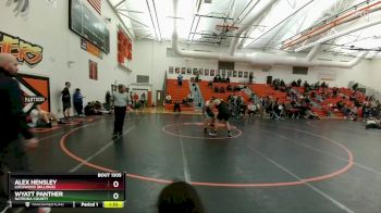 285A Round 3 - Wyatt Panther, Natrona County vs Alex Hensley, Lockwood (Billings)