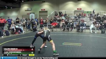 56 lbs Quarterfinal - Cade Moeggenberg, Glen Lake vs Calvin Greer III, Contenders Wrestling Academy