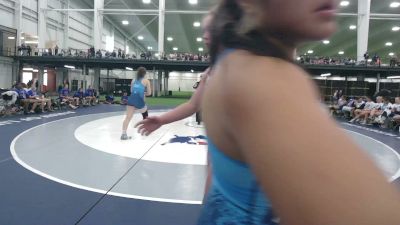 155 lbs Eila Barbour, Illinois vs Camilla Hathaway, Pennsylvania Blue