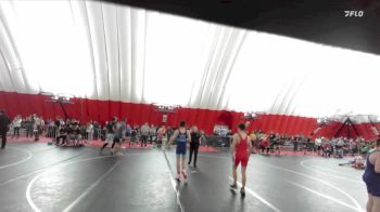 126 lbs Cons. Round 2 - Benton Johnson, Wisconsin vs Kasin Noordyk, Ringers Wrestling Club
