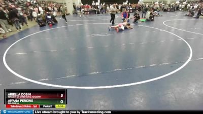 125 lbs Cons. Round 6 - Ariella Dobin, Toss Em Up Wrestling Academy vs Aiyana Perkins, Oklahoma