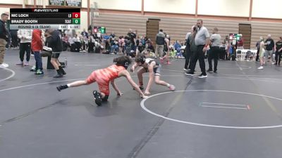 105 lbs Round 6 (8 Team) - Brady Booth, Team Catalyst vs Nic Loch, Lions Den