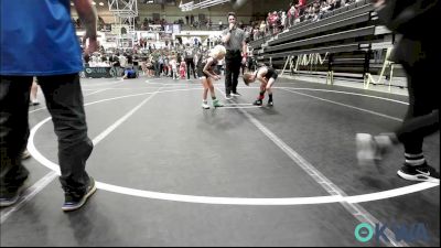 46-49 lbs Round Of 16 - Deacon Stockbridge, Lexington Wrestling Club vs Dixye Hamilton, Little Axe Takedown Club