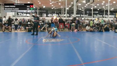 83 lbs Rr Rnd 3 - Owen Friend, Prestige Worldwide - MS vs Brandon Flamini, Revival Blue - MS