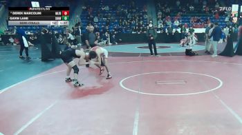 132 lbs Semifinal - Derek Marcolini, Milford vs Gavin Lane, Shawsheen