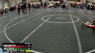 85 lbs 1st Place Match - Jeryl Cole Jr, Baltimore Wrestling Club vs Owen Bergman, Headhunters