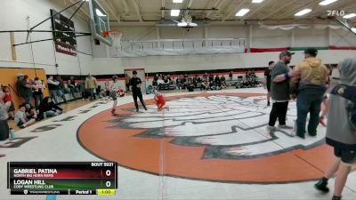 93 lbs Semifinal - Logan Hill, Cody Wrestling Club vs Gabriel Patina, North Big Horn Rams