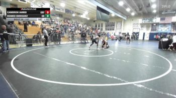 157 lbs Champ. Round 1 - Romeo Enriquez, Servite vs Cameron James, Centennial