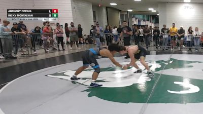 144 lbs Round Of 64 - Ricky Montalvan, FL vs Anthony DePaul, NJ