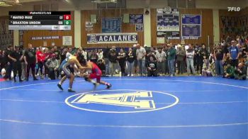 122 lbs 3rd Place Match - Braxton Unson, Benicia vs Mateo Ruiz, Clayton Valley School