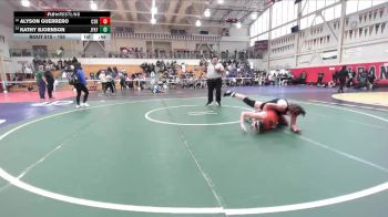 155 lbs Cons. Round 4 - Kathy Bjornson, John F Kennedy -Fremont vs Alyson Guerrero, California (San Ramon)