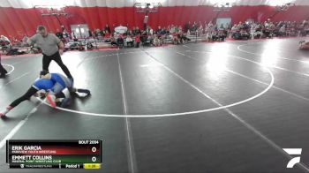 145 lbs Champ. Round 1 - Emmett Collins, Mineral Point Wrestling Club vs Erik Garcia, Parkview Youth Wrestling