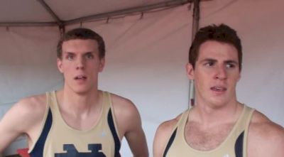 Notre Dame's Giesting and Feeney Look for 4x400 Success in 2013