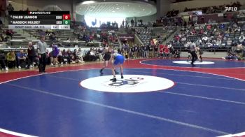 6A 113 lbs Cons. Round 1 - Caleb Leamon, CONWAY HIGH SCHOOL vs Maddox Hulsey, Little Rock Central High School