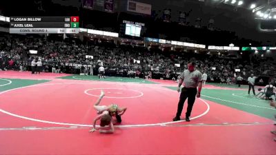 50 lbs Cons. Round 4 - Logan Billow, LONA vs Axel Leal, EWO3
