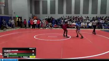 170 lbs Champ. Round 1 - Ji` Quez Hunter, Prattville vs Miles Ballard, Auburn