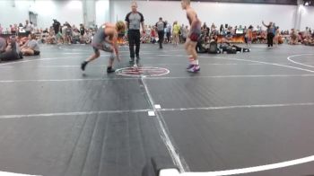 108 lbs Round 3 (4 Team) - Jackson Hubbard, East TN Wrestling vs Connor Collins, Backyard Brawlers Red