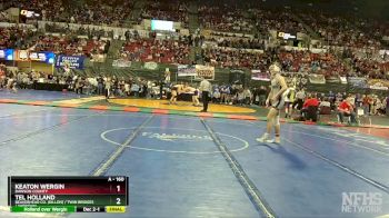 A - 160 lbs Quarterfinal - Branch Martin, Frenchtown vs Owen Younger, Laurel