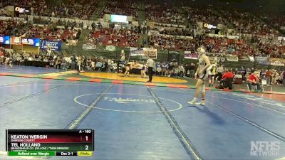 A - 160 lbs Quarterfinal - Branch Martin, Frenchtown vs Owen Younger, Laurel