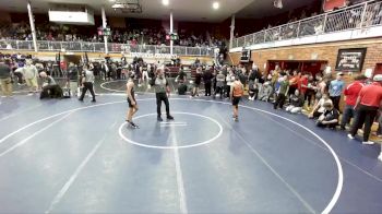 126 lbs Cons. Round 3 - Mack Pell, Cashmere vs Hudson Cossett, Lakeside