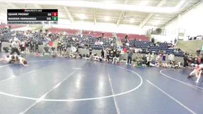 135 lbs Quarterfinals (8 Team) - Quade Probst, Ravage vs Madden Hernandez, Sublime Wrestling Academy