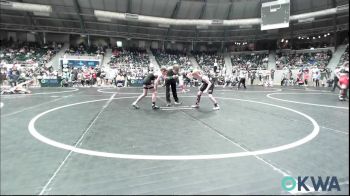 73 lbs Round Of 16 - Henry Cole, Lincoln Christian vs Kayson Cook, Verdigris Youth Wrestling