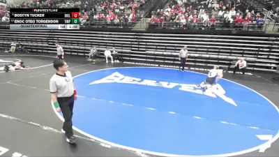5A 138 lbs Quarterfinal - Bostyn Tucker, Box Elder vs Enoc Oteo Torgenson, Timpview