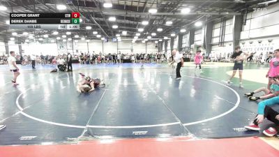 105 lbs Rr Rnd 3 - Cooper Grant, CTWHALE Beluga - MS vs Derek Danbe, RedNose Wrestling School - MS