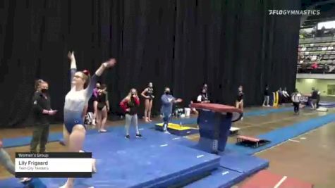 Lily Frigaard - Women's Group, Twin City Twisters - 2021 Women's Xcel Region 4 Championships