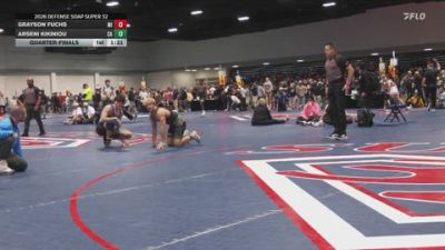 150 lbs Quarterfinal - Grayson Fuchs, MI vs Arseni Kikiniou, CA
