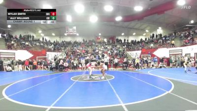 135 lbs Champ. Round 1 - Ally Williams, Chesterton vs Mylah Smith, Southport Wrestling Club